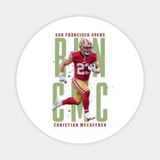 Christian Mccaffrey Aesthetic Tribute 〶 Magnet